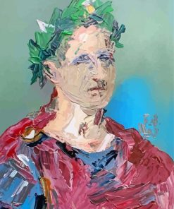 Julius Caesar Abstract Paint By Numbers