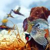 Labrador Hunting Bird Art Paint By Numbers