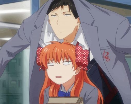 Monthly Girls Nozaki Kun Characters Paint By Numbers