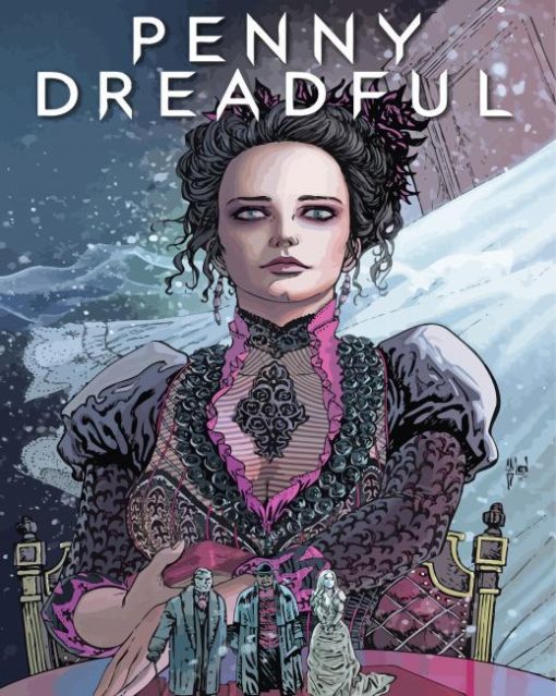 Penny Dreadful Poster Art Paint By Numbers