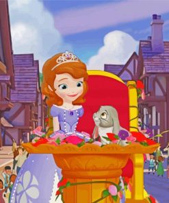 Pretty Princess Sofia Paint By Numbers