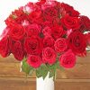 Rich Red Flower Bouquet Paint By Number