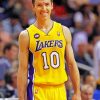 Steve Nash Lakers Player Paint By Numbers