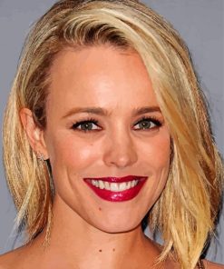 The Actress Rachel McAdams Paint By Numbers