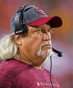 The Famous American Football Coach Rob Ryan Paint By Numbers