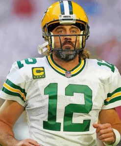 The Footballer Aaron Rodgers Paint By Numbers