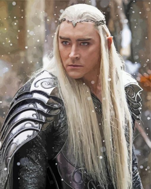 Thranduil Lord Of The Rings Art Paint By Numbers