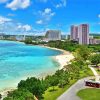 Tumon Beach Guam Paint By Numbers