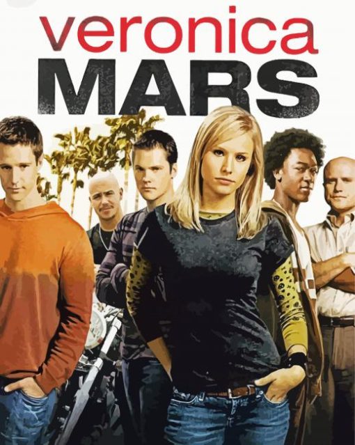 Veronica Mars Illustration Paint By Numbers