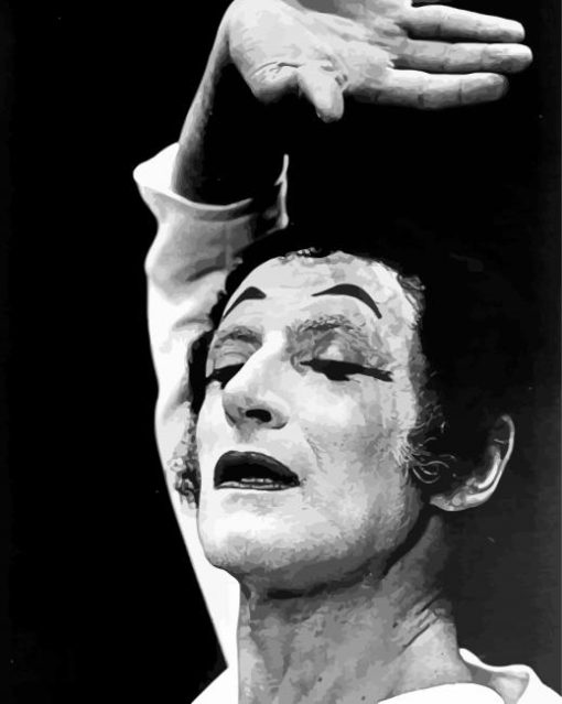 Vintage Marcel Marceau Paint By Numbers