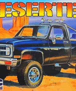 1984 GMC Poster Paint By Numbers