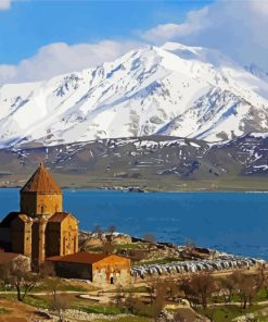 Akhtamar Church Turkey Paint By Numbers