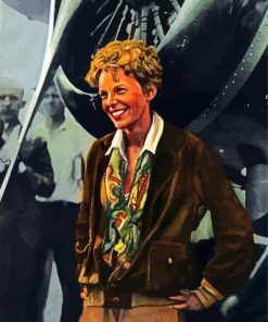 Amelia Mary Earhart Paint By Numbers