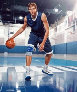 Basketball Player Dirk Nowitzki Paint By Numbers