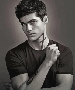 Black And White Alec Lightwood Paint By Numbers