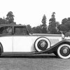 Black And White Vintage Rolls Royce Paint By Numbers