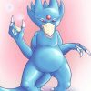 Blue Golduck Paint By Numbers