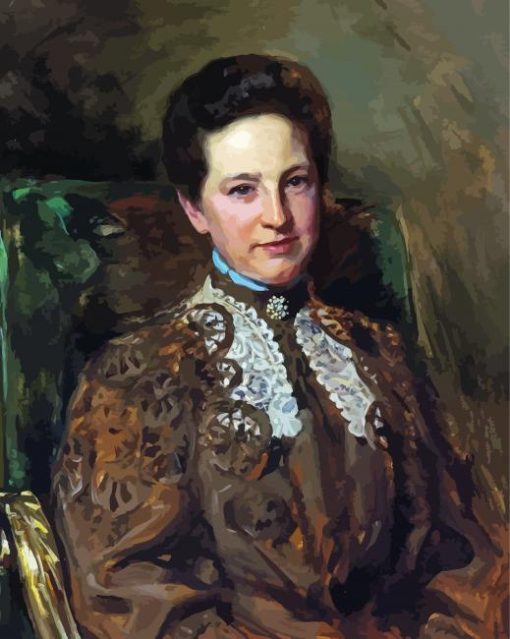 Caroline Church Murray by Irving Ramsey Wiles Paint By Numbers
