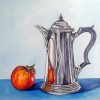 Coffee Pots Illustration Paint By Numbers