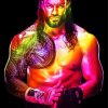 Colorful Roman Reigns Paint By Numbers