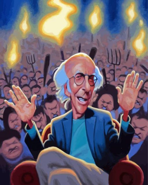 Curb Your Enthusiasm Art Paint By Numbers