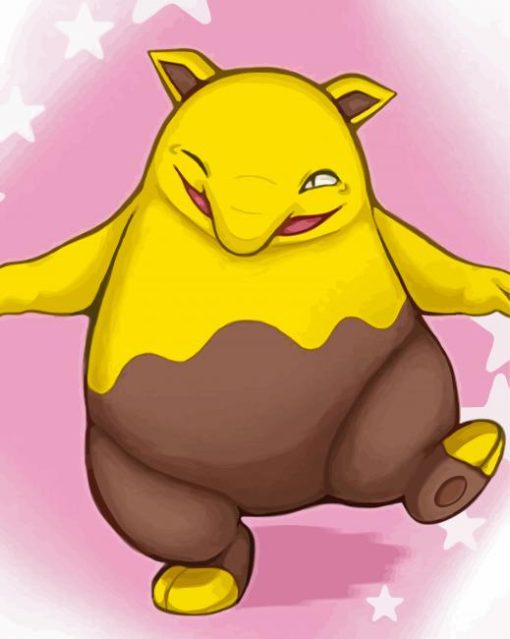 Cute Drowzee Paint By Numbers