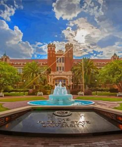 Florida State University In Tallahassee Paint By Numbers