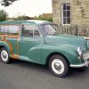 Green Morris Minor Traveller Paint By Numbers