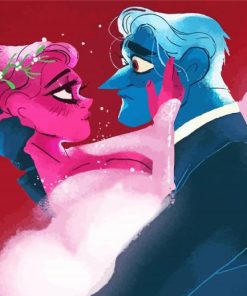 Hades And Persephone Lore Olympus Paint By Numbers