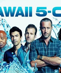 Hawaii 5 0 Illustration Paint By Numbers