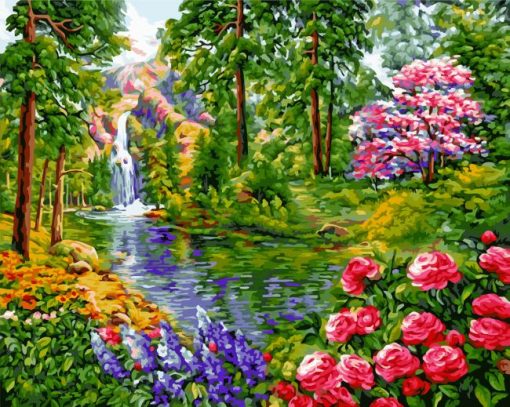 heavens Gardens Art Paint By Numbers