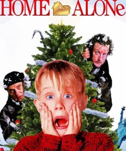 Home Alone Christmas Movie Poster Paint By Numbers