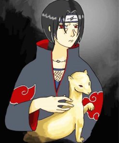 Itachi Weasel Paint By Numbers