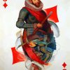 Jack Of Diamonds Card Paint By Numbers