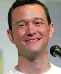 Joseph Gordon Levitt Smiling Paint By Numbers