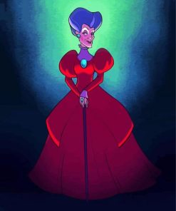 Lady Tremaine Cinderella Paint By Numbers