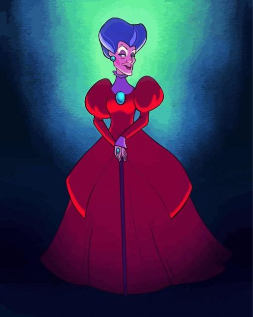 Lady Tremaine Cinderella Paint By Numbers