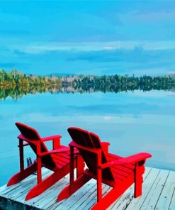 Loon Lake California Paint By Numbers