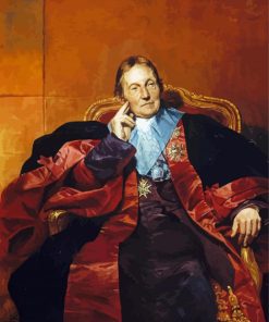 Marquis De Pastoret By Paul Delaroche Paint By Numbers