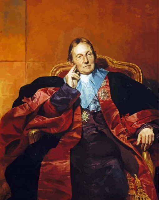 Marquis De Pastoret By Paul Delaroche Paint By Numbers