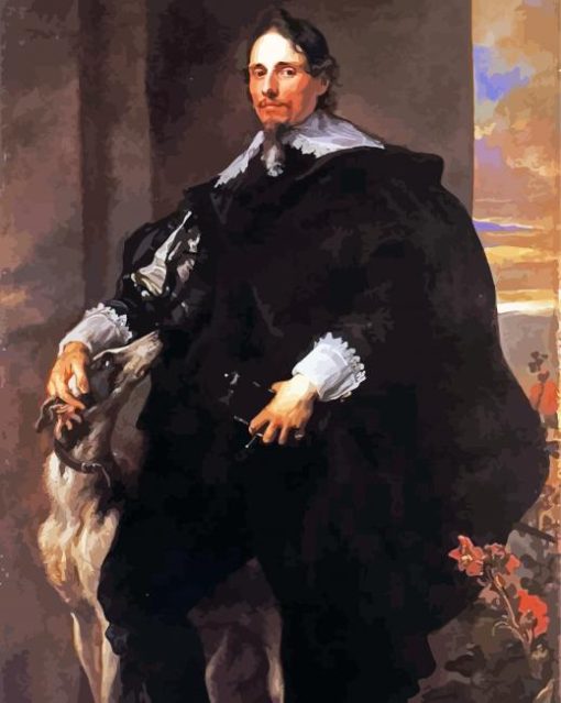 Philippe Le Roy By Antoine Van Dyck Paint By Numbers