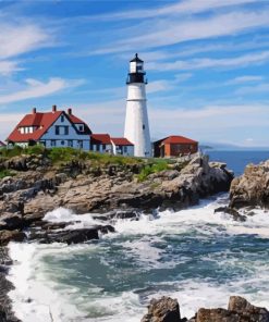 Portland Headlight Paint By Numbers