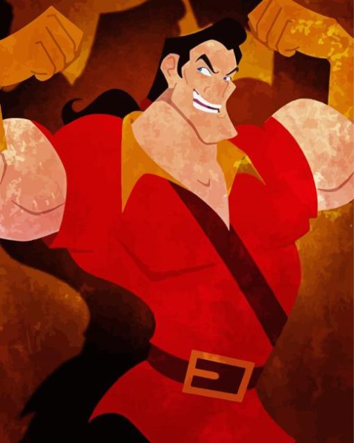 Powerful Gaston Paint By Numbers