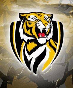 Richmond Tigers Logo Art Paint By Numbers