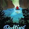 River Rafting Poster Paint By Numbers