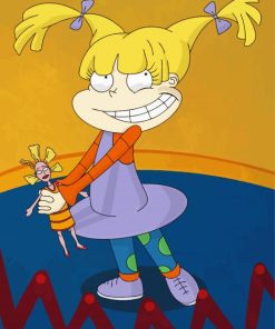 Rugrats Angelica Art Paint By Numbers