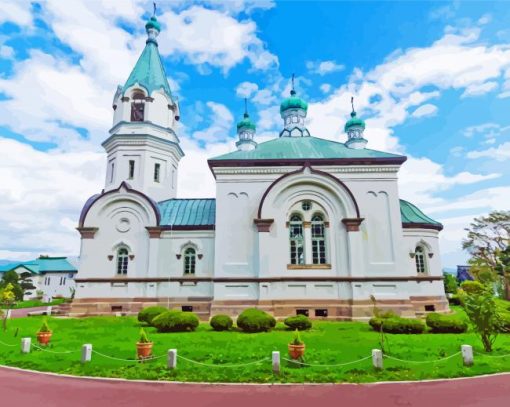 Russian Orthodox Church Hakodate Paint By Numbers