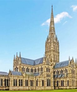 Salisbury Cathedral Paint By Numbers