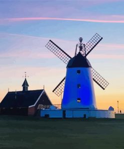 Sunset At Lytham England Paint By Numbers