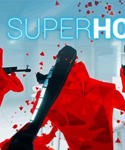 Superhot Poster Paint By Numbers